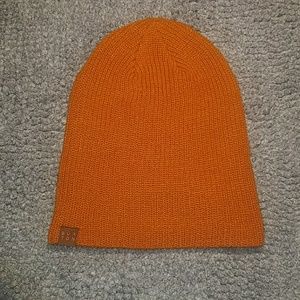 Burton orange beanie